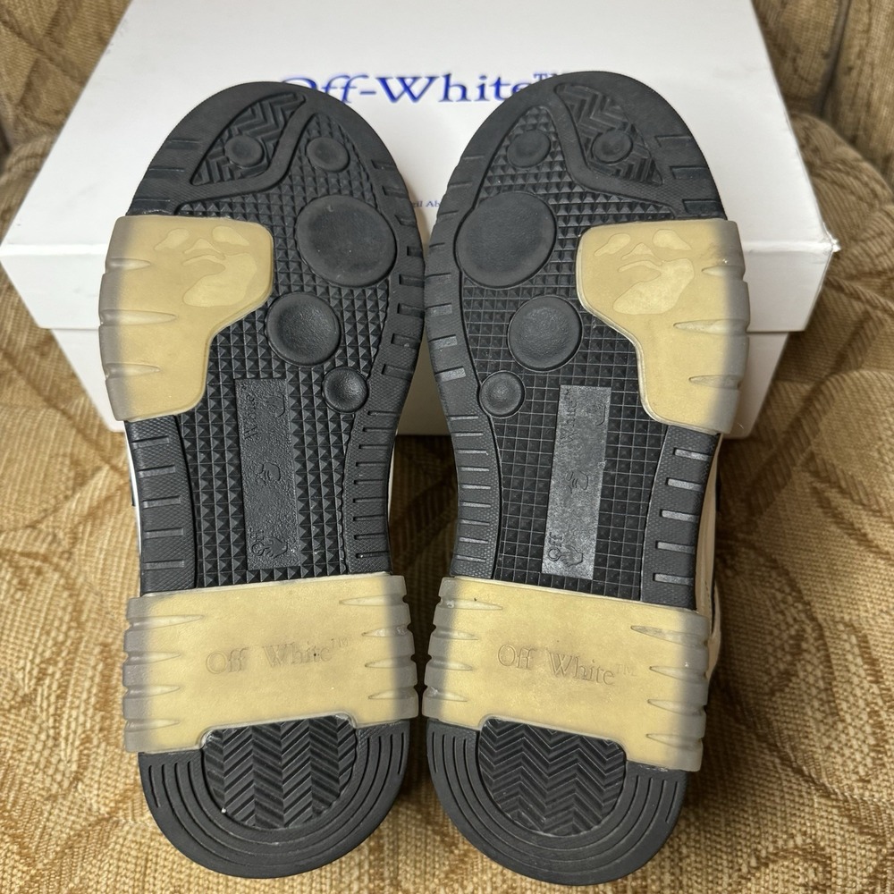 Women's Size 38 - Off-White Out of Office Beige Lightly Worn! Comes with box! - Picture 9 of 10